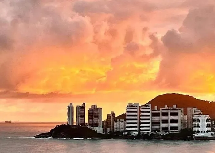 Ap 2 Quartos Suite Wifi 30M Da Praia Guarujá